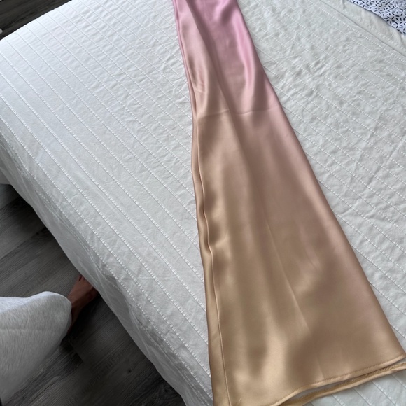 Zara Strapless Ombre Dress - Picture 4 of 6